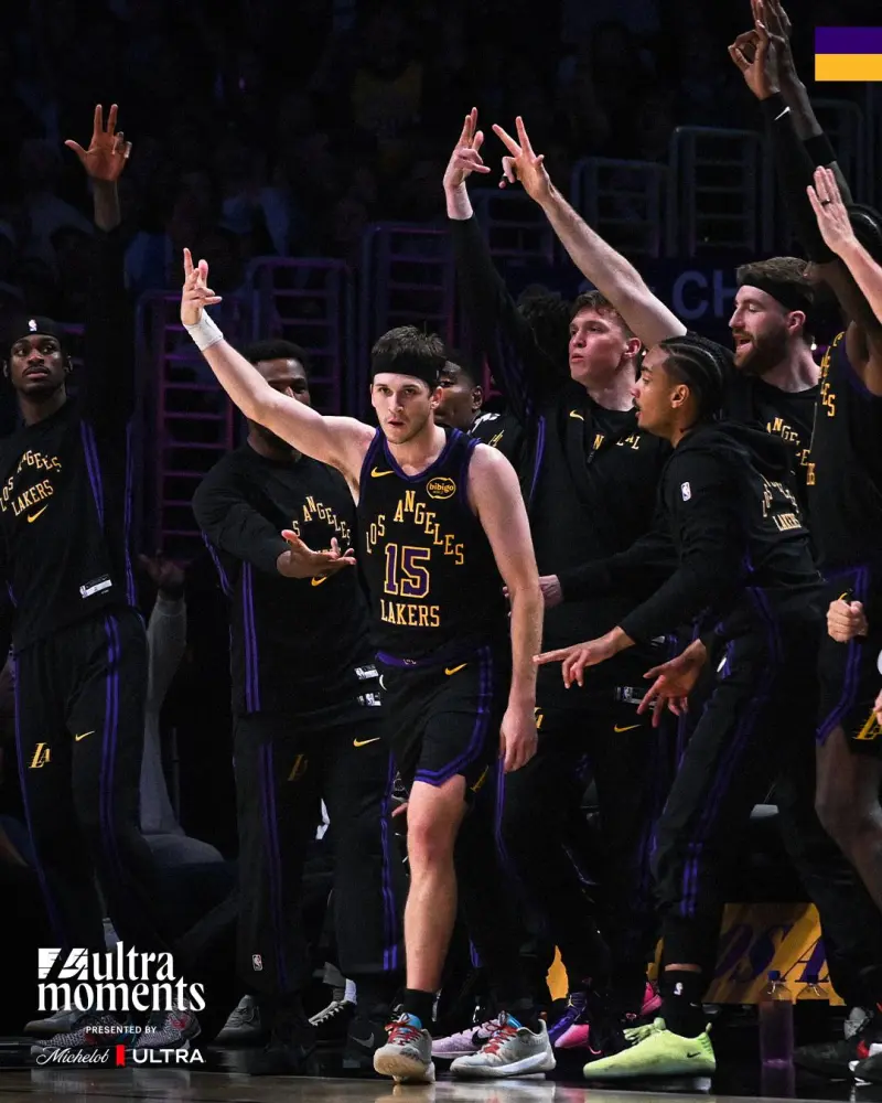 世界杯app下载-继续北伐！湖人官方Ins分享昨日战胜森林狼的赛场照